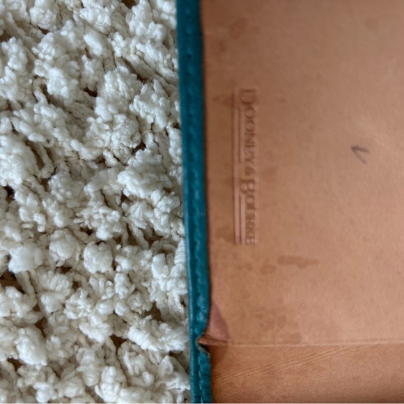 Dooney & Bourke Turquoise Leather Wallet - Picture 5 of 5